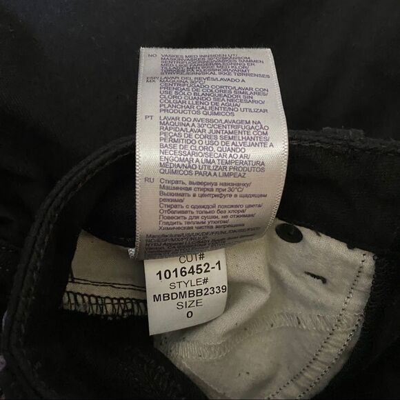 NWT! NYDJ black Barbara bootcut Jeans 0 - Picture 7 of 9